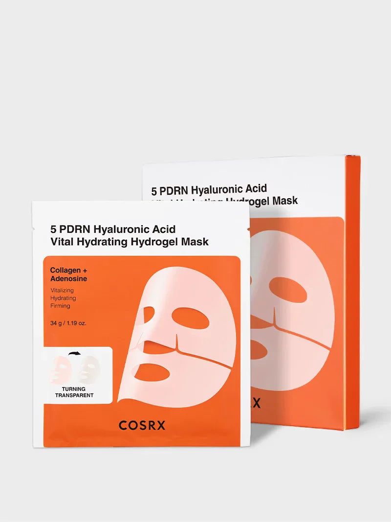 COSRX 5 PDRN Hyaluronic Acid Vital Hydrating Hydrogel Mask [E7POG]